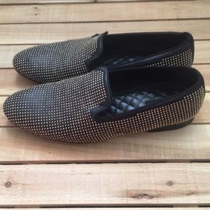 Louis Leeman Studded Loafers Size 10